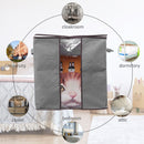 Non-woven Sweater Organizer Box Dustproof Waterproof Duvet Organizer for Cabinet