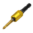 60mm Electric Drill Screwdriver Batch Extension Bit Adapter Rod (Yellow)