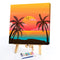 Sea Sunset Drawing Frameless DIY Oil Paint by Numbers Canvas Home Decor Kit