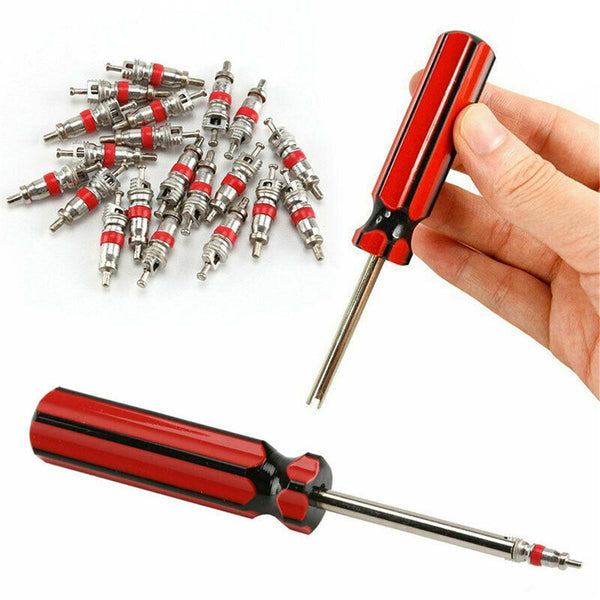 Driver Repair Tool Tire Air Core Spanner Tyre Valve Core Air Pump Accessory