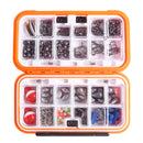 254pcs Waterproof Fishing Tackles Box Accessories Kit Set Rock Fishing Tools