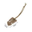 Molle Backpack Tool Elastic Rope Webbing Buckle Outdoor Kits (Light Brown)