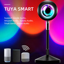 16 Colors UFO Sunset Lamp Bluetooth-Compatible App Remote Control for Light