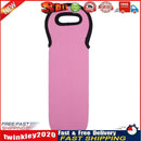 Outdoor Camping Dust-proof Red Wine Bottle Cover Protective Sleeve (Pink) Newly