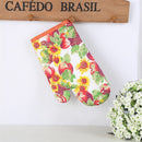 Hot Pot Mitts Heat Resistant Thickened Oven Mitts Polyester Microwave Oven