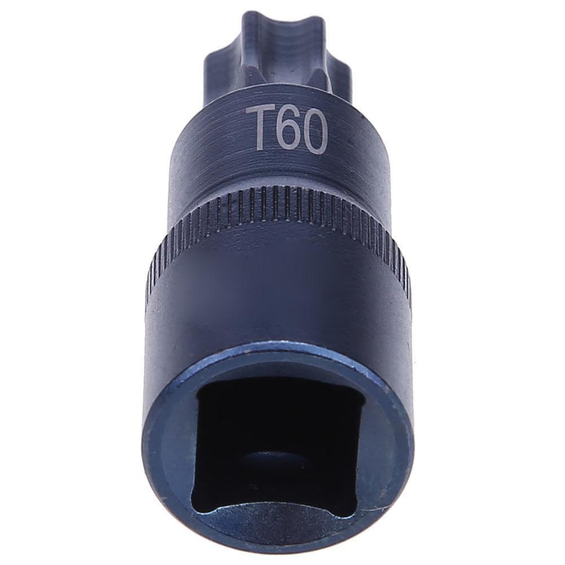 1/2 inch Torx Screwdriver Socket Bits Adapter Drive Socket Hand Tool(T60) Newly