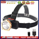 USB Rechargeable Portable LED Head-Wear Flashlight for Night Fishing Campin