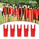 Shaft Archery Plastic Arrow Internal Nocks S-Size Archery Bow Tails Replacement