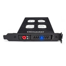 MR-9100 PCI Hard Drive Mobile Rack Internal 2.5 inch SATA HDD SSD Enclosure