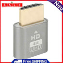 HDMI-Compatible 4K DDC EDID Dummy Emulator Virtual Display Video Card Lock Plate