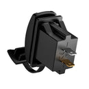F1 3.1A Dual USB Socket Car Charger with Cover for 12-24V Car Boat Motorcycle