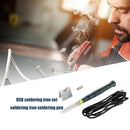5V 8W USB Electric Solder Iron Kit Heat Pencil Welding BGA Repair Tools