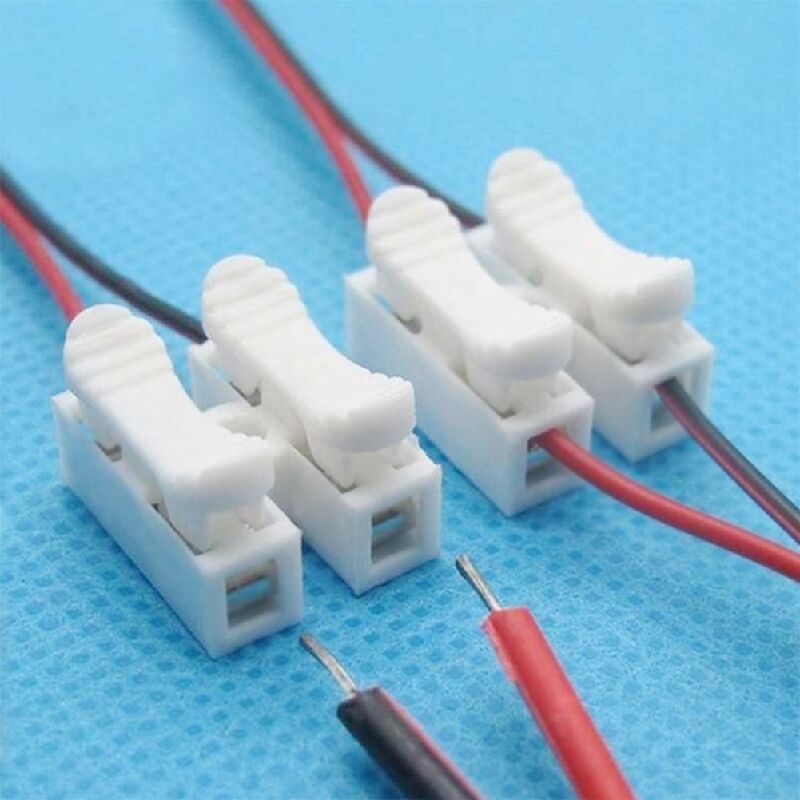 30pc/set Spring Connector Wire Quick Cable Clamp Terminal Block (20*17.5*1 hot.