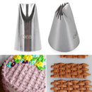 Icing Piping Cupcake Decorating Baking Tools Lotus Flower Nozzles Fondant