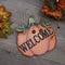 Wood Pumpkin Welcome Door Sign Home Background Wall During Living Room Decor