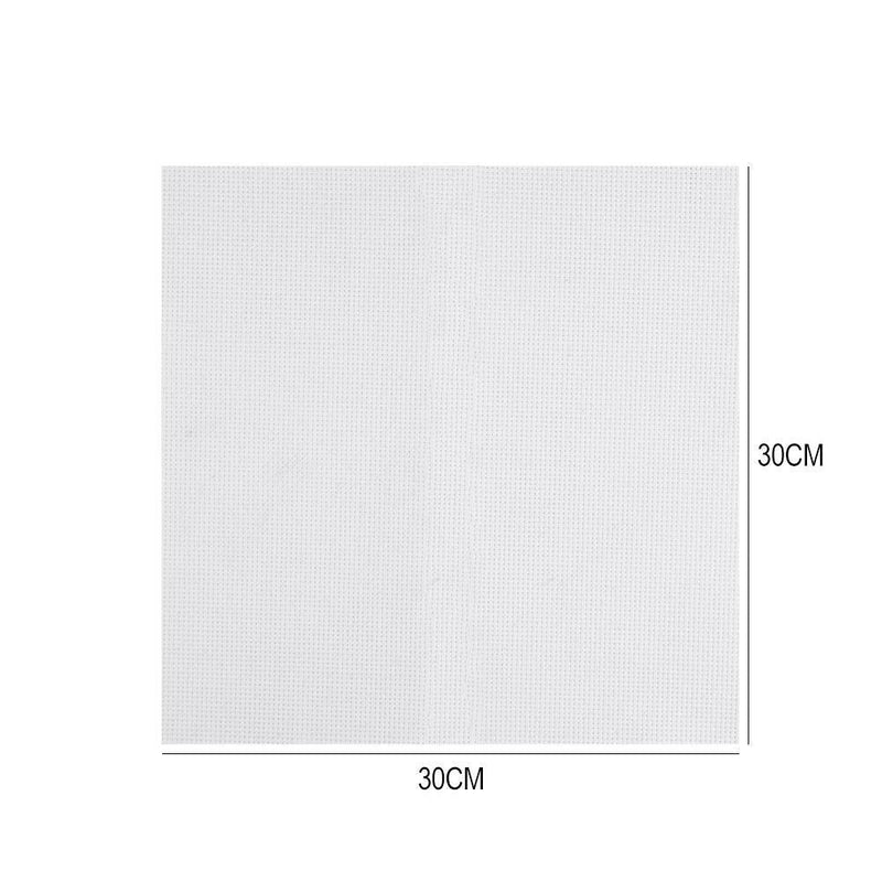 2pcs 11CT Cross Stitch Fabric Handmade Needlework Embroidery Material(B)