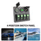 Rocker Switch Panel Outlet Combination Switches Lighter Socket Circuit Breaker