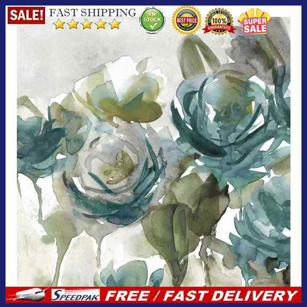 Ink Flower Oil Paint By Numbers Kit DIY Acrylic Painting Canvas Drawing Pictu