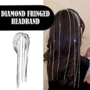 Chain Hairpin Braided Hair Diamond Flashing Headdress Women Girl Tassel Hairban`