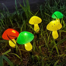 Outdoor Solar Garden Lights Cute Mushroom Shape Decorative Lamp LED Waterproo.