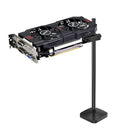 Aluminum Anodic Polishing VC-2 Graphics Card Holder Bracket Support (Black)