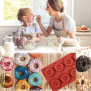 DIY Silicone Donut Mold Kitchen Baking Pan Dessert Bagels Muffins Mould Newly