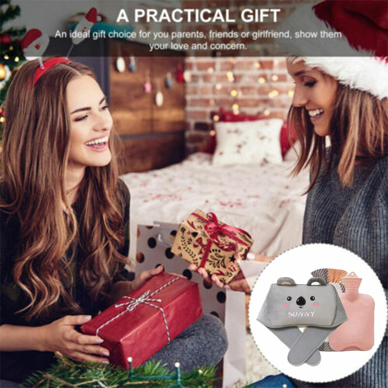 Hot Water Bottle Belt With Cover Tie Over Cover Includ Hot Water Bottle Soft~