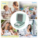USB Air Cooler - Water Cooled Air Conditioner Fan Humidifier for Home Office
