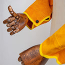 Arm Protection Welding Gauntlets Works Gloves Welding Glove Soldering Accessory