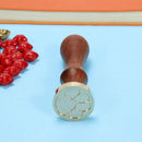 Copper Head Wax Sealing Stamp DIY Envelope Card Decor Seal with Handle(F016