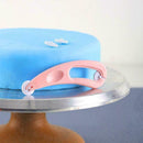 4Wheel Embosser Cutter Sugar Craft Paste Cake Decoration Pastry Mold Tools B5O2