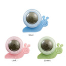 Cat Catnip Rotating Ball Cleaning Teeth Molar Interactive Pet Toys (Pink)