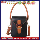 Fashion PU Women Handbags Top-handle Hit Color Small Crossbody Bags Female Purse