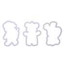 Bear Silicone Stamp+Metal Cutting Dies Stencil Frame Scrapbook Album Decor