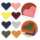 Heart Page Corner Leather Reading 8 Pieces Leather Book Marker Heart Bookmark