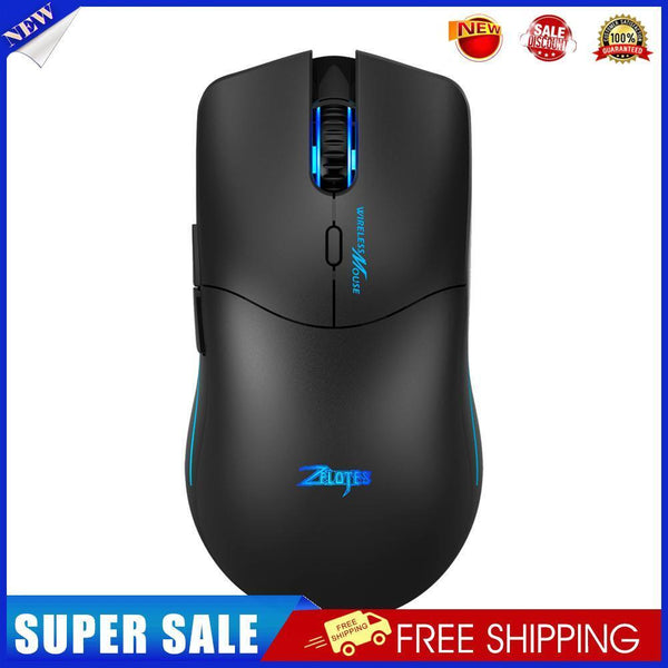 ZELOTES F-22 2.4GHz Wireless Mouse Gaming 6 Keys Optical Mice for PC Laptop