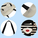 Scarf girl Printed Shoulder Shopping Bag Casual Large Tote Handbag