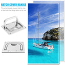 Marine Deck Hatch Cover Flush Pull Lift Handle Ring Boat Yacht Hardware Newly