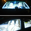 10PCS SMD chip super White Reading Lamp 12v cw led dome Bulb led Car