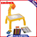 Detachable Giraffe Projection Painting Table Board Desk Study Early Education