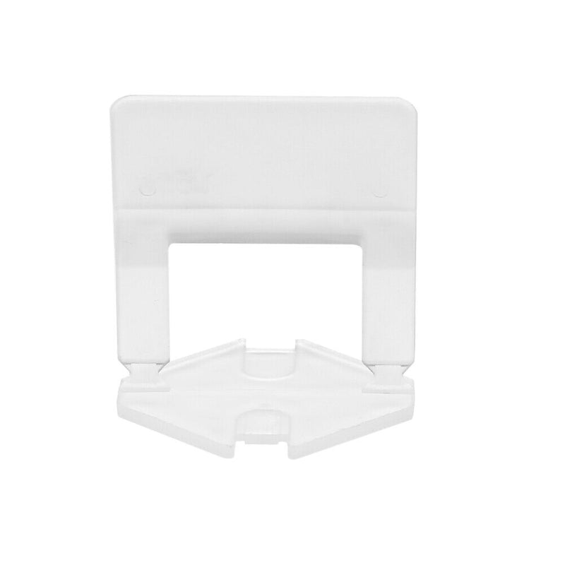 100pcs Plastic Ceramic Leveling System Wedges Clips Flooring Tools (1.5mm)