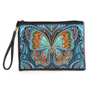 DIY Butterfly Special Shaped Diamond Painting Women Wristlet Purse Zipper Clutch