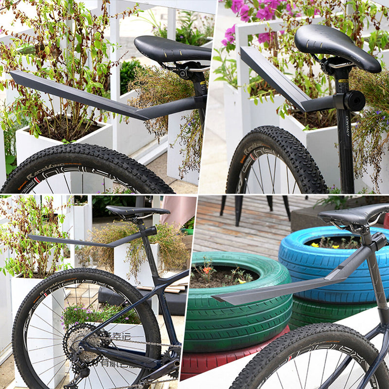 Removable Road Bike Fenders Lengththened Waterproof MTB Mud Guard Screw Tightening