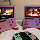 Game Console Support Storage Holder for Switch Charging Stand Base (Pink) Newly