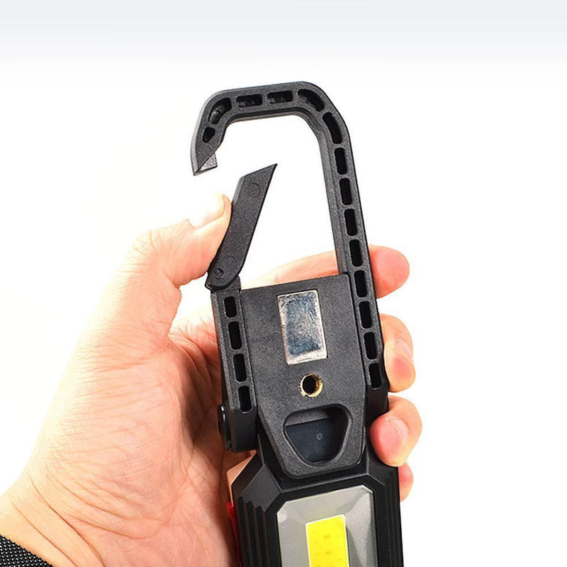 COB Rechargeable Magnetic Work Light Flashlight Camp Lantern (W560 Small)