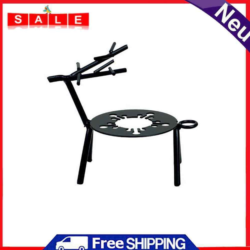 Sika Deer Retro Sealing Wax Furnace Tripod Metal Fire Paint Wax Seal Stamp Stove