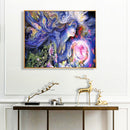 Forest Goddess Oil Paint By Numbers Kit DIY Acrylic Painting on Canvas Gift