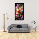5D DIY Full Round Drill Rhinestone Diamond Painting Landscape Flower Home Mos