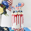 Festival Accessory Cake Topper 4th of July Cake Decoration Independence Day
