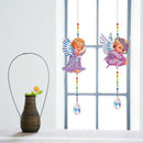 2pcs Crystal Light Catcher Diamond Painting Angel Hanging Decor (GSKY2013)